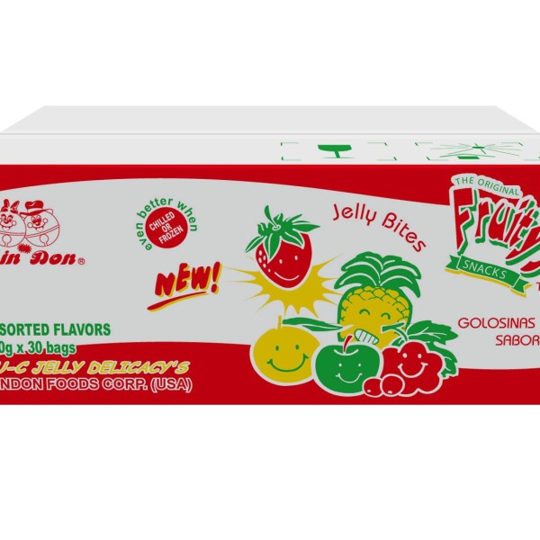 5pc Elephant Fruit Jelly Bag 175g
